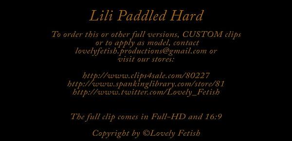  Clip 20Lil Lili Paddled Hard - DS - Full Version Sale $10